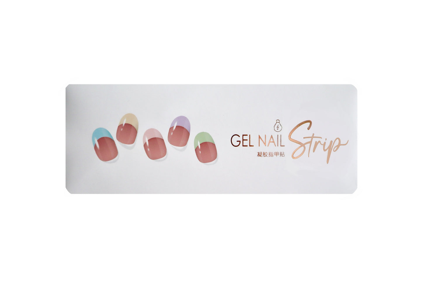 Mioga’s Colorful French Style Nail Wraps