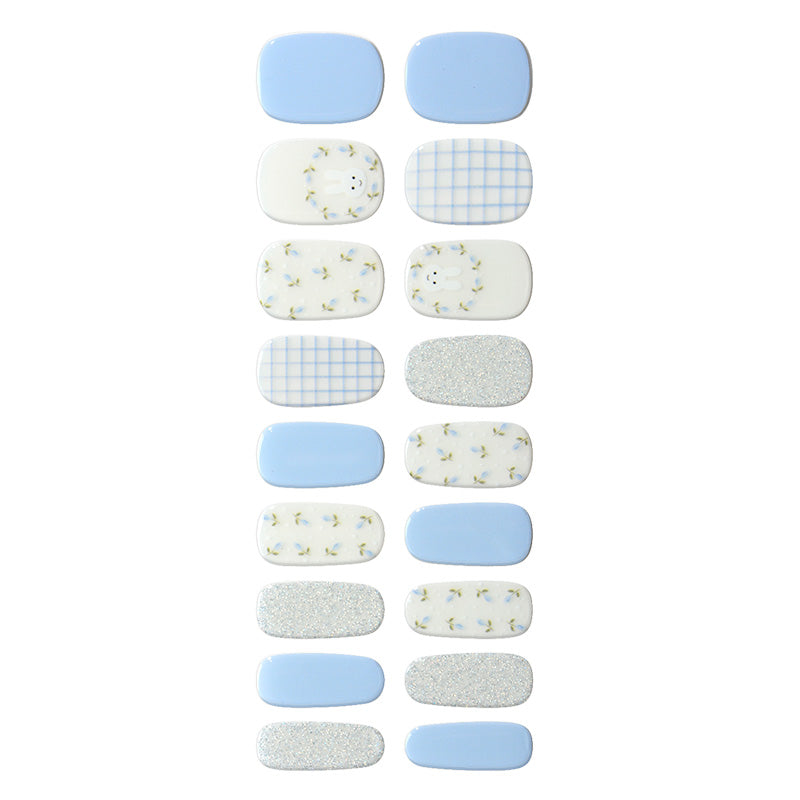 Mioga’s Easter Spring Rabbit Nail Wraps