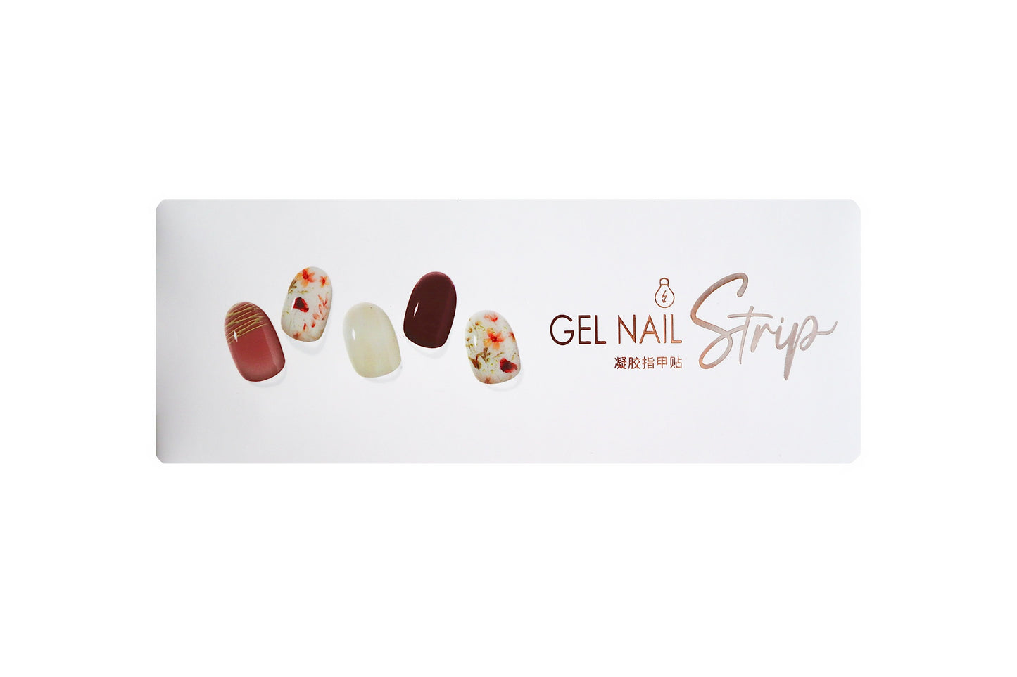 Mioga’s Sensual Red Floral Nail Wraps