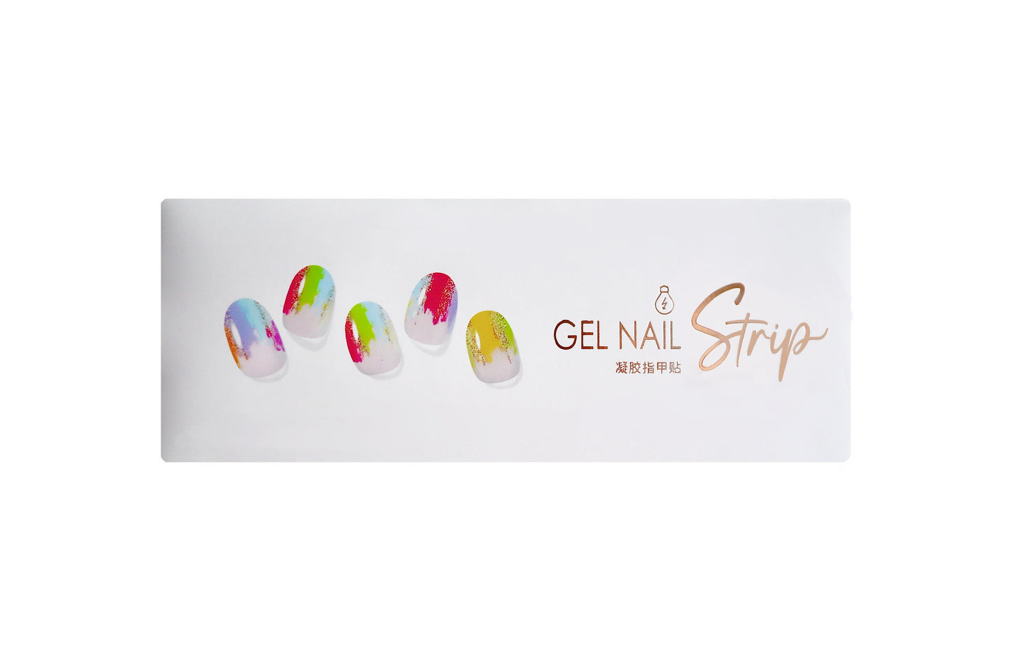 Mioga’s Vivid Brushstroke Nail Wraps