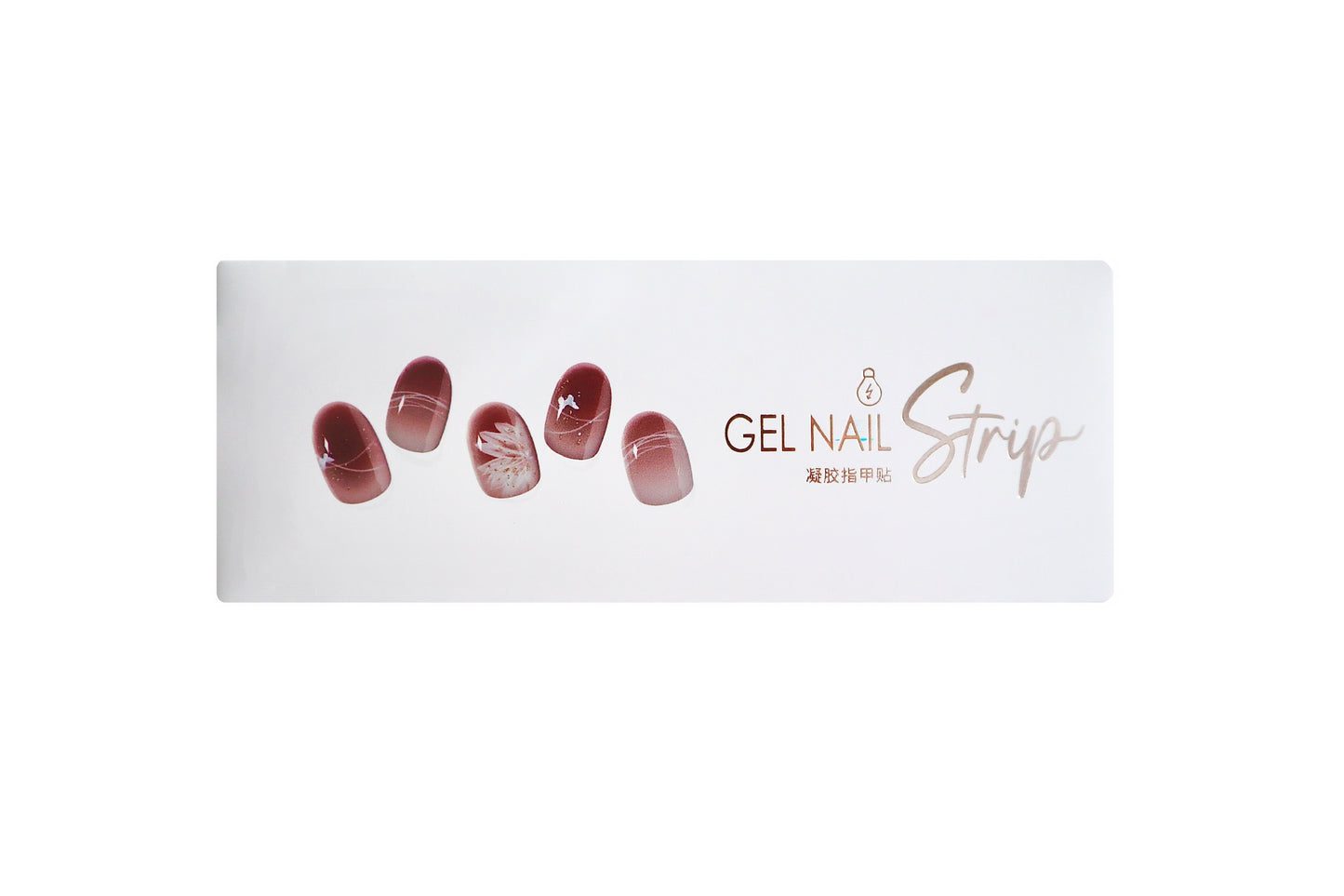 Mioga’s Deep Red Butterfly Petal Nail Wraps