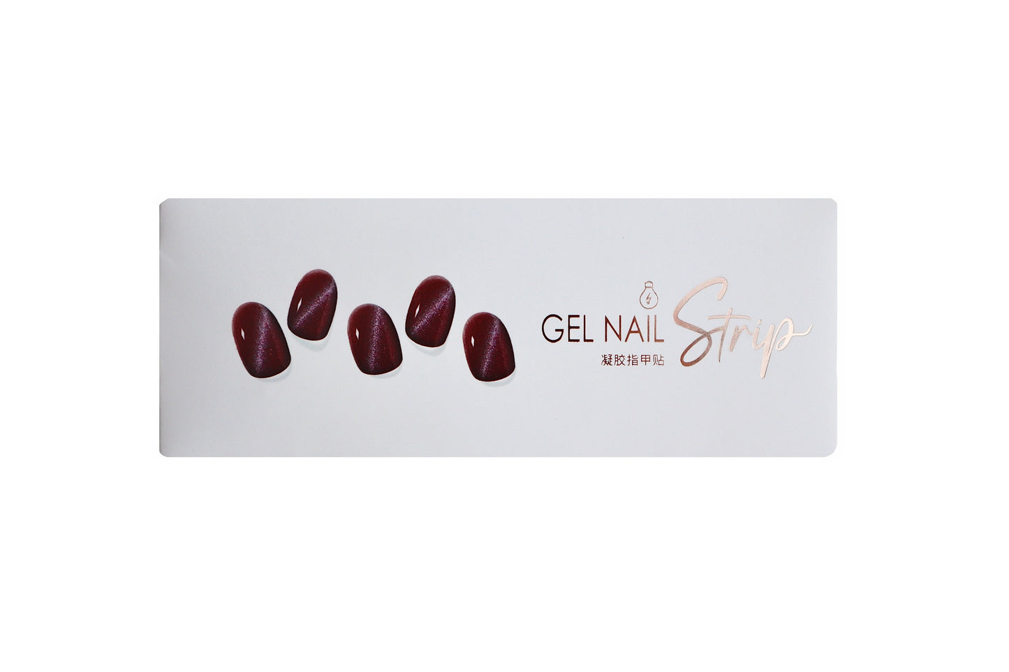 Mioga’s Cat Eye Red Nail Wraps