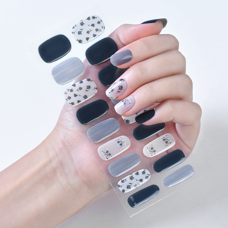 Mioga’s Black Rose Nail Wraps