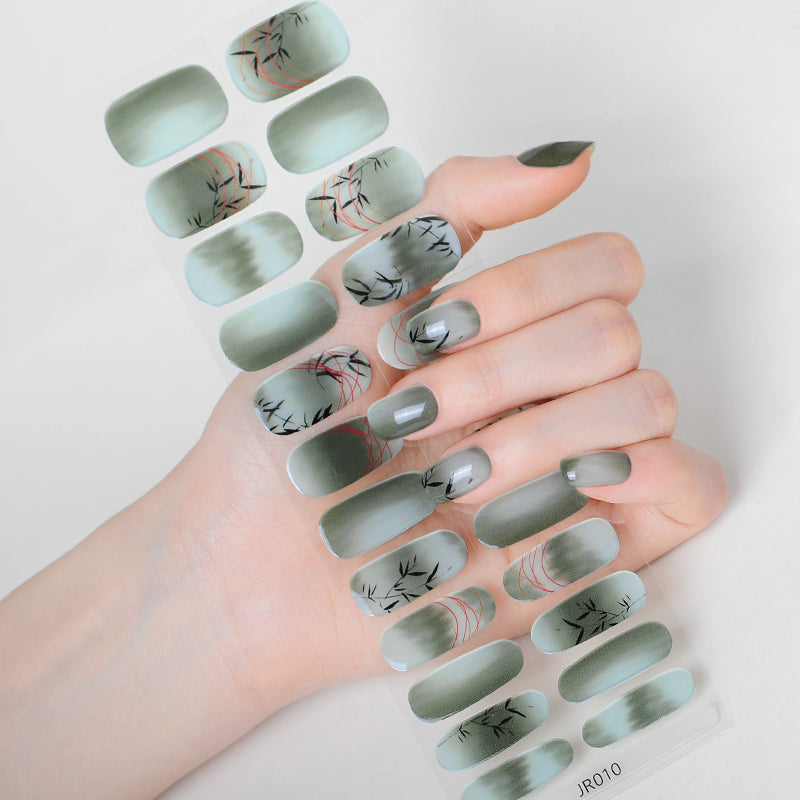 Mioga’s Serene Bamboo Nail Wraps