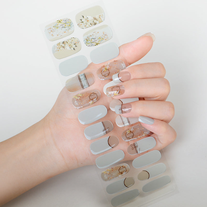 Mioga’s Elegant Antiquity Nail Wraps